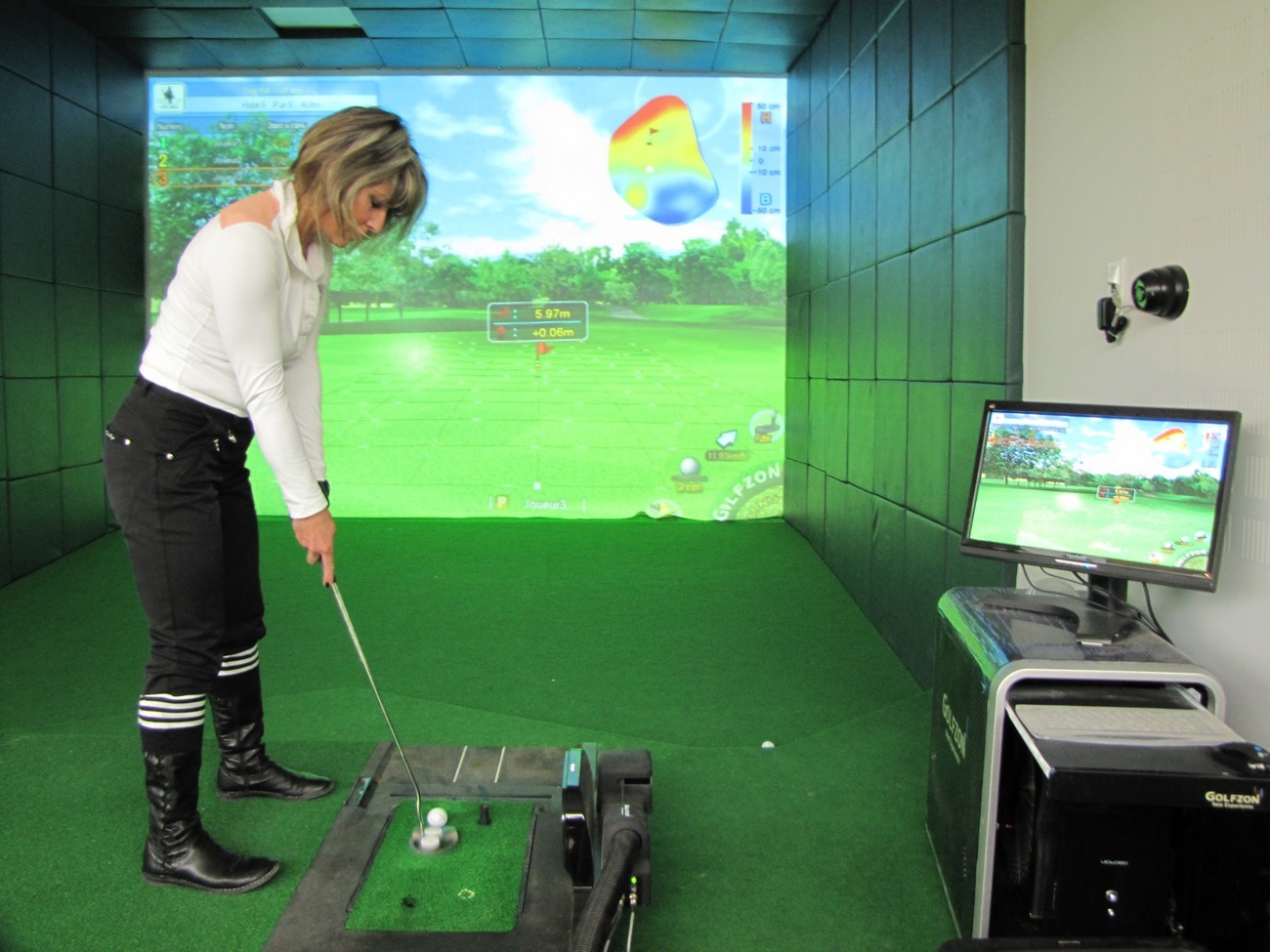 Simulateur golf hôtel : comment ça marche ?