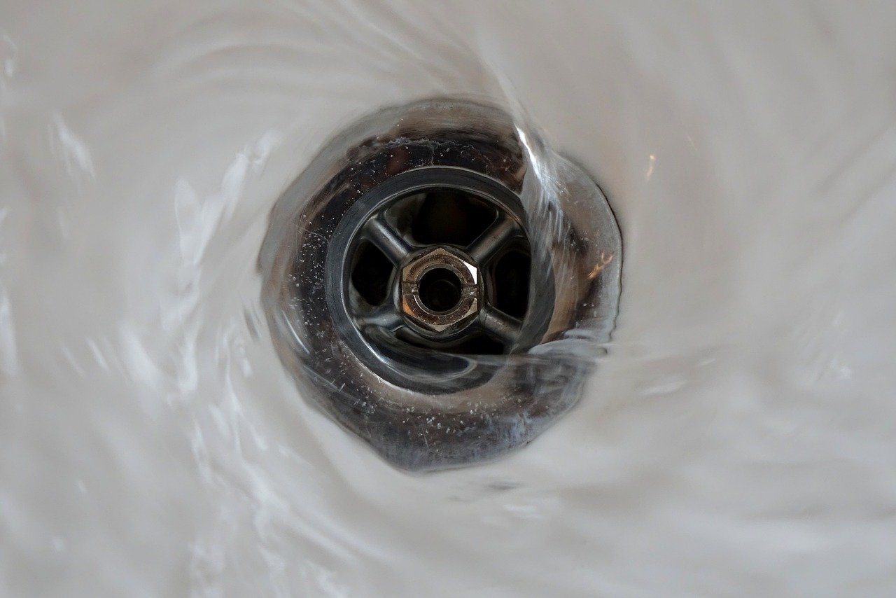 évacuation évier